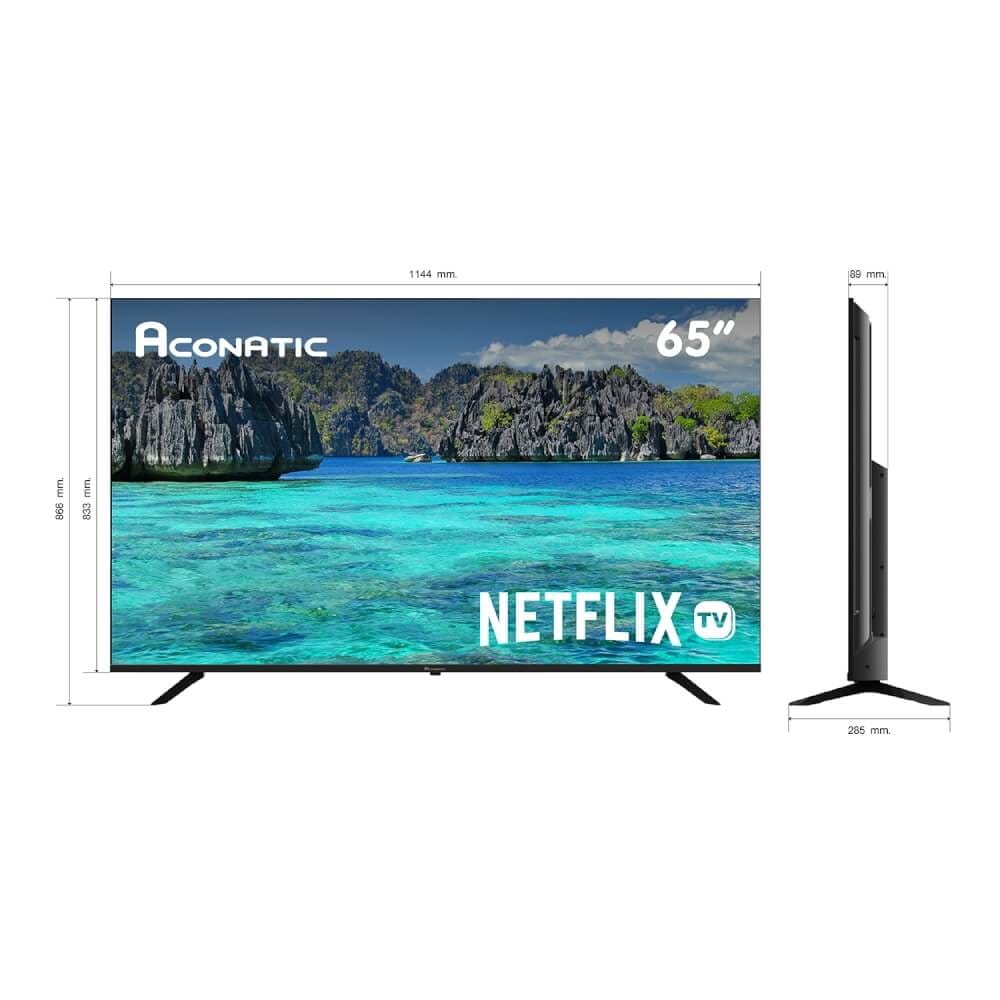 แอลอีดีทีวี 65 นิ้ว ACONATIC 4K HDR NETFLIX 5.3  65US410AN รับประกัน 3ปี_2